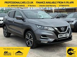 Grey Used 2018 Nissan Qashqai N-Connecta SUV | £9,290 (Fair price)