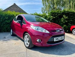 Red Used 2012 Ford Fiesta Zetec Hatchback | £4,995 (A bit pricey)