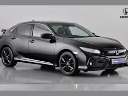 Crystal black Used 2021 Honda Civic EX Hatchback | £16,375 (Fair price)