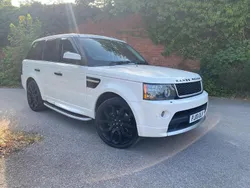 White Used 2010 Land Rover Range Rover Sport Autobiography SUV | £9,000 (A bit pricey)