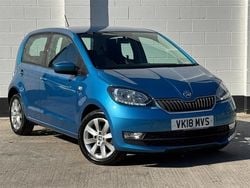 Blue Used 2018 Skoda Citigo SE L Hatchback | £9,990 (Fair price)