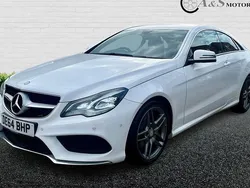 White Used 2014 Mercedes E220 AMG line Coupe | £6,450 (Super price)