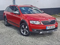 Red Used 2015 Skoda Octavia Scout Estate | £10,295 (Good price)