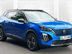Blue Used 2023 Peugeot e-2008 GTi SUV | £19,936 (Fair price)