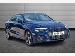 Navarra blue Used 2024 Audi A3 Black Edition Sedan | £28,750 (A bit pricey)