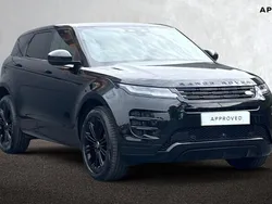 Santorini black New 2025 Land Rover Range Rover evoque SE Dynamic Estate | £60,990