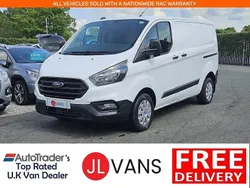 White Used 2023 Ford Transit Custom Van | £15,750 (Super price)