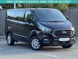 Black Used 2020 Ford Transit Custom Limited Van | £10,995 (Expensive)