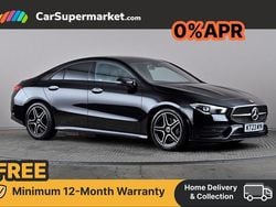 Black Used 2023 Mercedes CLA200 AMG Line Premium Coupe | £29,697