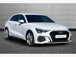 White Used 2024 Audi A3 S-Line Hatchback | £23,650 (A bit pricey)