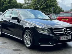 Black Used 2013 Mercedes E220 AMG Sedan | £4,495 (Fair price)