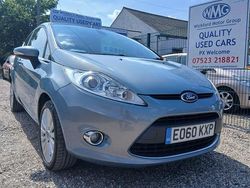 Blue Used 2010 Ford Fiesta Titanium Hatchback | £2,995 (Fair price)
