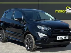 Agate black metallic Used 2022 Ford Ecosport ST-Line SUV | £13,000 (Fair price)