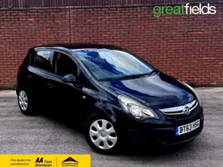 Black Used 2013 Vauxhall Corsa Hatchback | £2,950 (Good price)