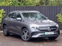 Mountain grey metallic Used 2021 Mercedes EQA350 AMG line SUV | £22,498 (A bit pricey)