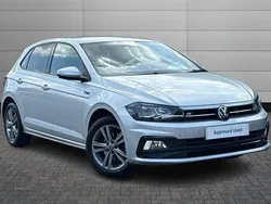 Silver Used 2020 VW Polo R-line Hatchback | £14,995 (Fair price)