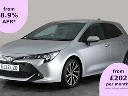 Silver Used 2022 Toyota Corolla Design Hatchback | £15,033 (Fair price)