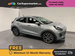Silver Used 2021 Ford Puma Titanium Hatchback | £12,997