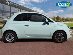 Green Used 2018 Fiat 500 Lounge Hatchback | £6,490 (Fair price)