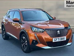 Orange Used 2021 Peugeot 2008 Allure Premium SUV | £12,950 (Good price)