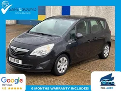 Black Used 2011 Vauxhall Meriva S MPV | £2,000 (Good price)