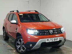 Orange Used 2023 Dacia Duster Prestige SUV | £16,498 (Expensive)