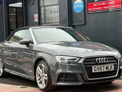 Used 2017 Audi A3 S-Line Cabriolet | £12,989 (Fair price)