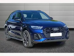 Blue Used 2021 Audi Q5 Advanced SUV | £39,990 (Expensive)