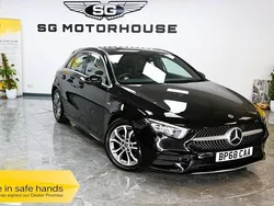 Black Used 2018 Mercedes A180 AMG line Hatchback | £13,985 (Fair price)
