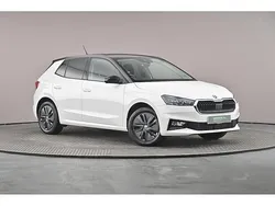 Candy white black magic pearl effect Used 2022 Skoda Fabia Colour Edition Hatchback | £14,242 (Fair price)