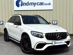 White Used 2018 Mercedes GLC63 AMG Premium Estate | £37,999 (A bit pricey)