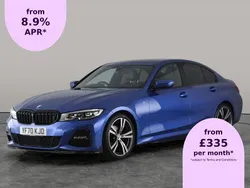 Blue Used 2020 BMW 320e M Sport Sedan | £22,049 (Fair price)