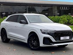 White New 2025 Audi Q8 Black Edition SUV | £69,900 (Super price)
