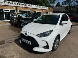 White Used 2022 Toyota Yaris Hybrid Hatchback | £14,495 (Good price)