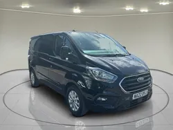 Shadow black (metallic paint) Used 2022 Ford Transit Custom Limited | £12,900 (Good price)