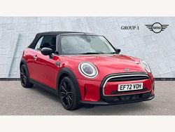 Chili red Used 2023 Mini Cooper Cabriolet Exclusive Cabriolet | £23,630 (Fair price)