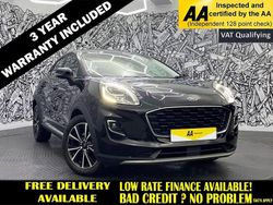 Black Used 2021 Ford Puma Titanium SUV | £14,195 (Good price)