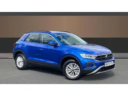 Blue Used 2023 VW T-Roc Life SUV | £19,288 (Fair price)