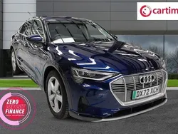 Blue Used 2022 Audi e-tron Design SUV | £23,650 (Expensive)