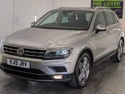 Silver Used 2019 VW Tiguan SEL SUV | £14,500 (Fair price)