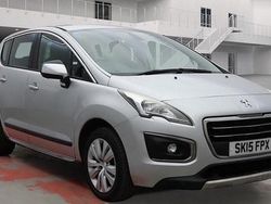 Silver Used 2015 Peugeot 3008 Active Hatchback | £4,495 (Fair price)