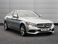 Silver Used 2017 Mercedes C220 Executive Sedan | £13,490 (Fair price)
