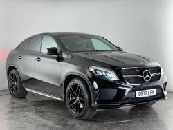 Black Used 2018 Mercedes GLE350 AMG Coupe | £27,250 (Good price)
