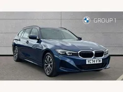 Phytonic blue Used 2024 BMW 330e Sport Line Estate | £32,493 (Super price)