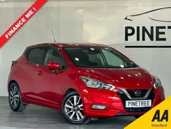 Red Used 2018 Nissan Micra N-Connecta Hatchback | £7,999 (Fair price)