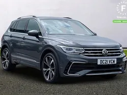 Grey Used 2021 VW Tiguan R-line SUV | £22,699 (Fair price)