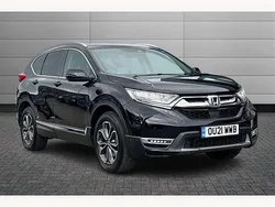 Crystal black Used 2021 Honda CR-V Hybrid SUV | £22,495 (Fair price)