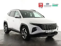 White Used 2023 Hyundai Tucson Ultimate SUV | £27,549 (A bit pricey)