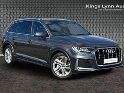 Grey Used 2021 Audi Q7 S-Line SUV | £31,625 (Fair price)