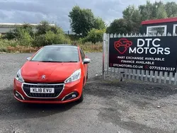 Orange Used 2018 Peugeot 208 Allure Premium Hatchback | £7,295 (Fair price)